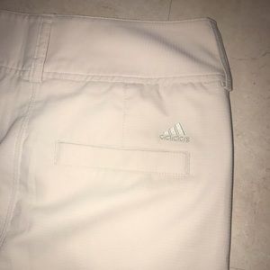 Tan Adidas golf skirt skort
